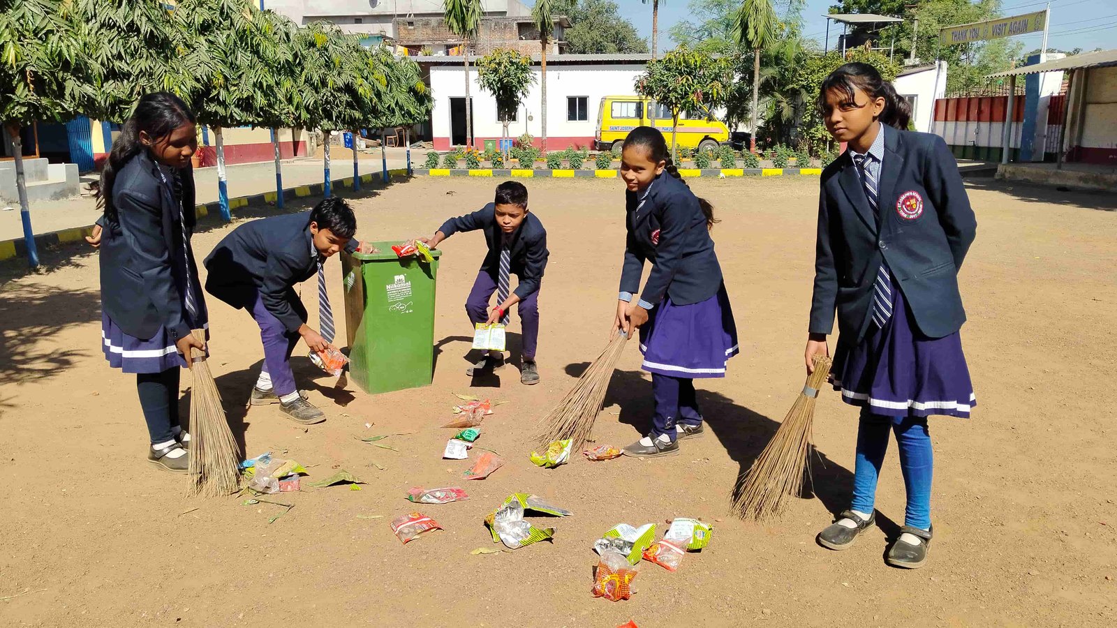 Swacch Bharat Awareness At Our School